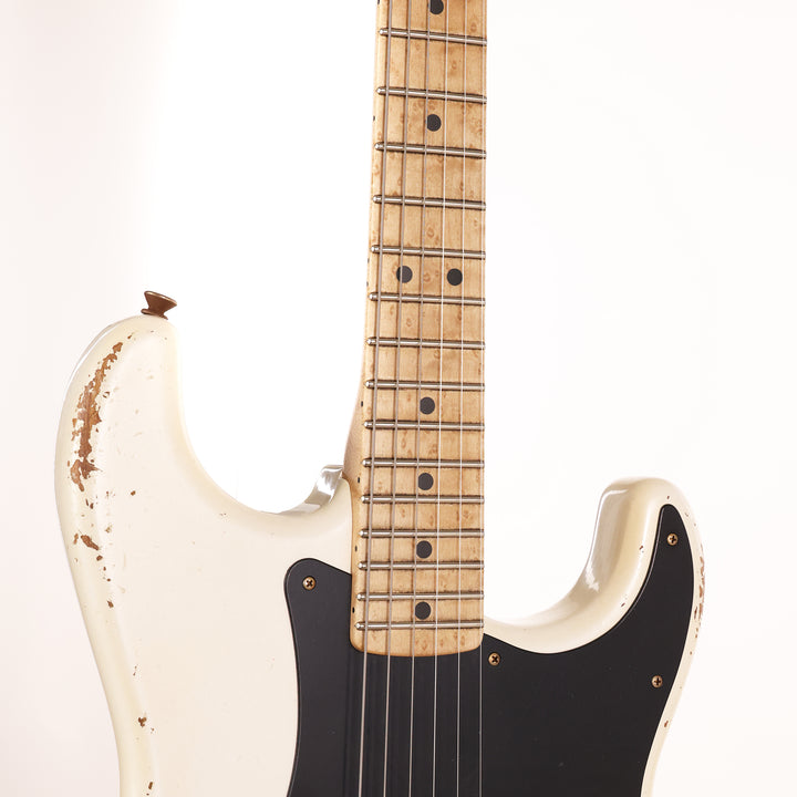 Fender Custom Shop 1969 Stratocaster Heavy Relic Frost White Masterbuilt Todd Krause