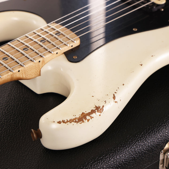 Fender Custom Shop 1969 Stratocaster Heavy Relic Frost White Masterbuilt Todd Krause