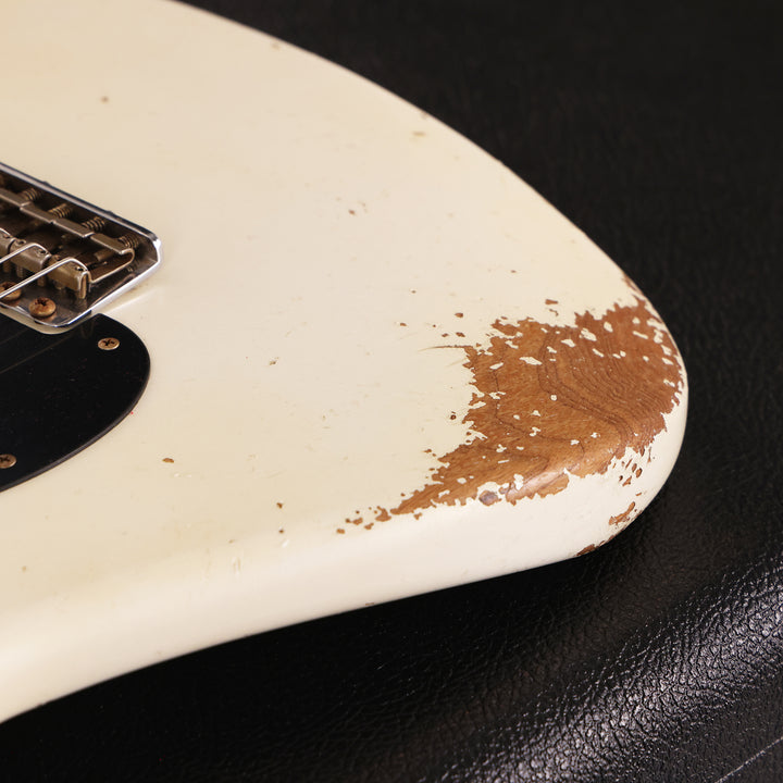 Fender Custom Shop 1969 Stratocaster Heavy Relic Frost White Masterbuilt Todd Krause