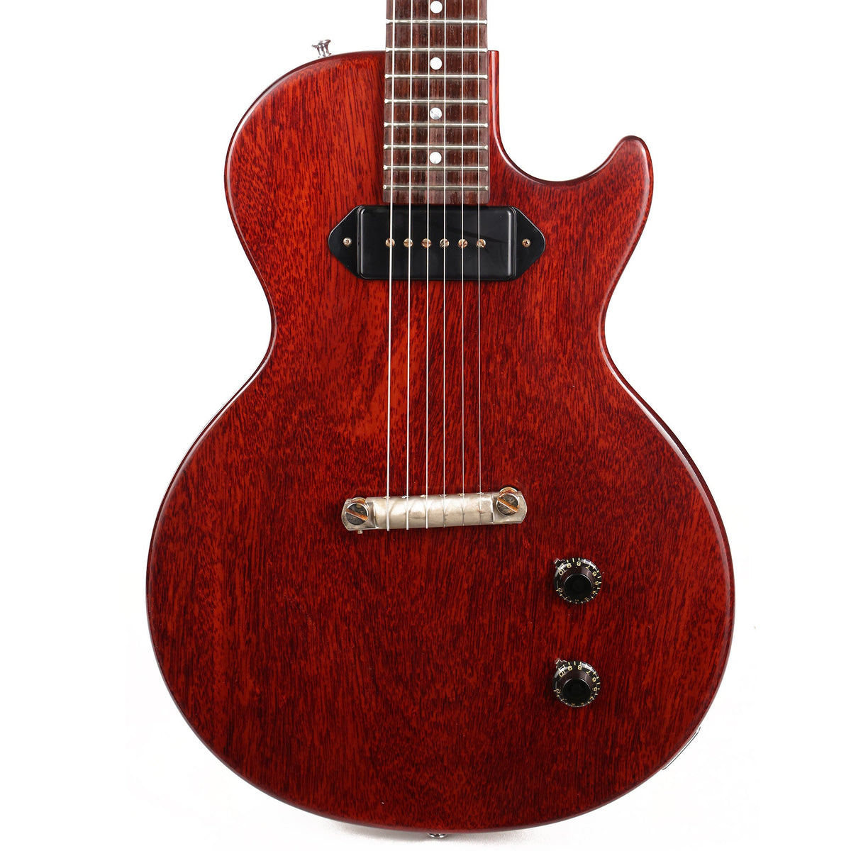 Gibson Custom Shop Les Paul Junior Rhythm Made 2 Measure VOS Aniline Dye Cherry Red 2023 — 1