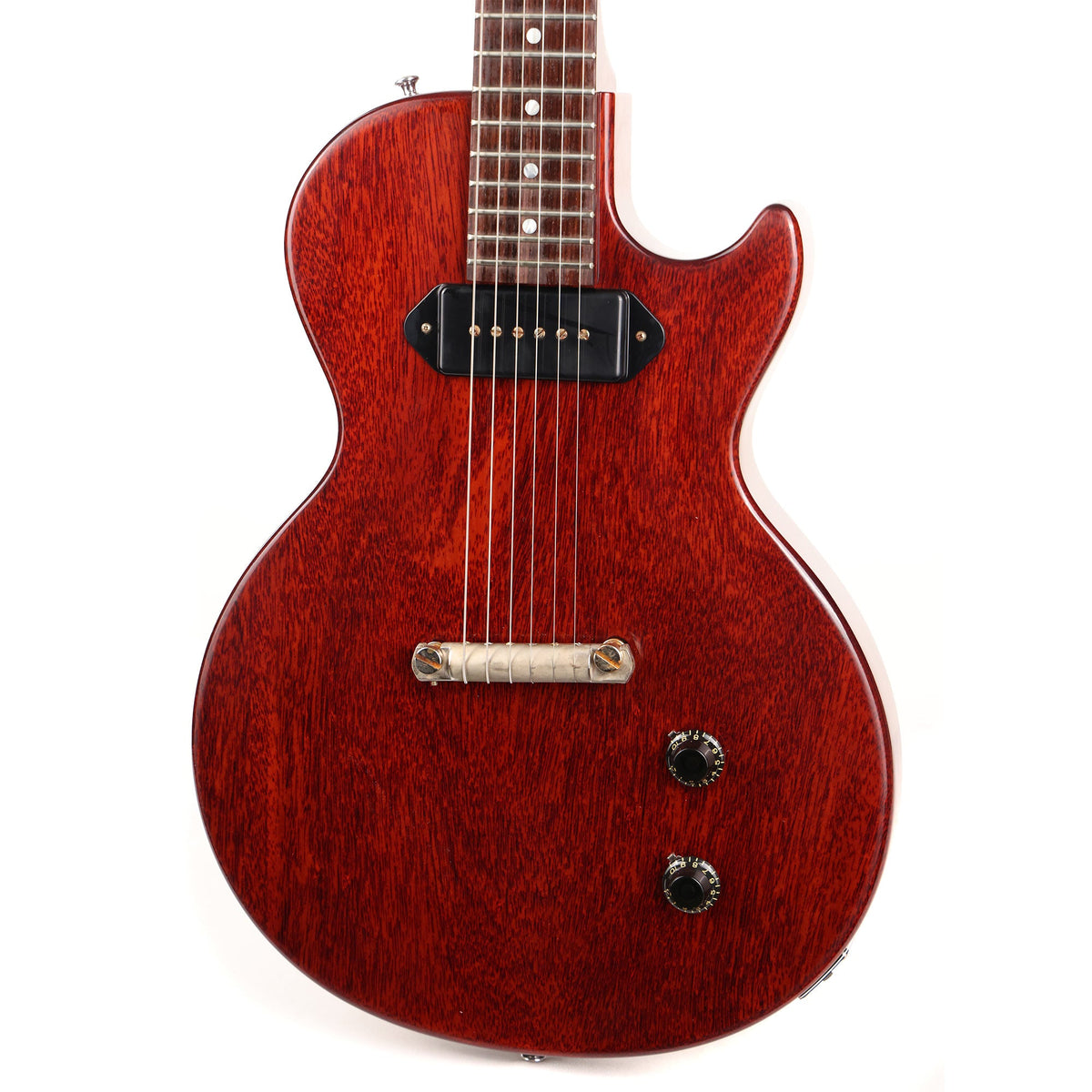 Gibson Custom Shop Les Paul Junior Rhythm Made 2 Measure VOS Aniline Dye Cherry Red 2023 — 7