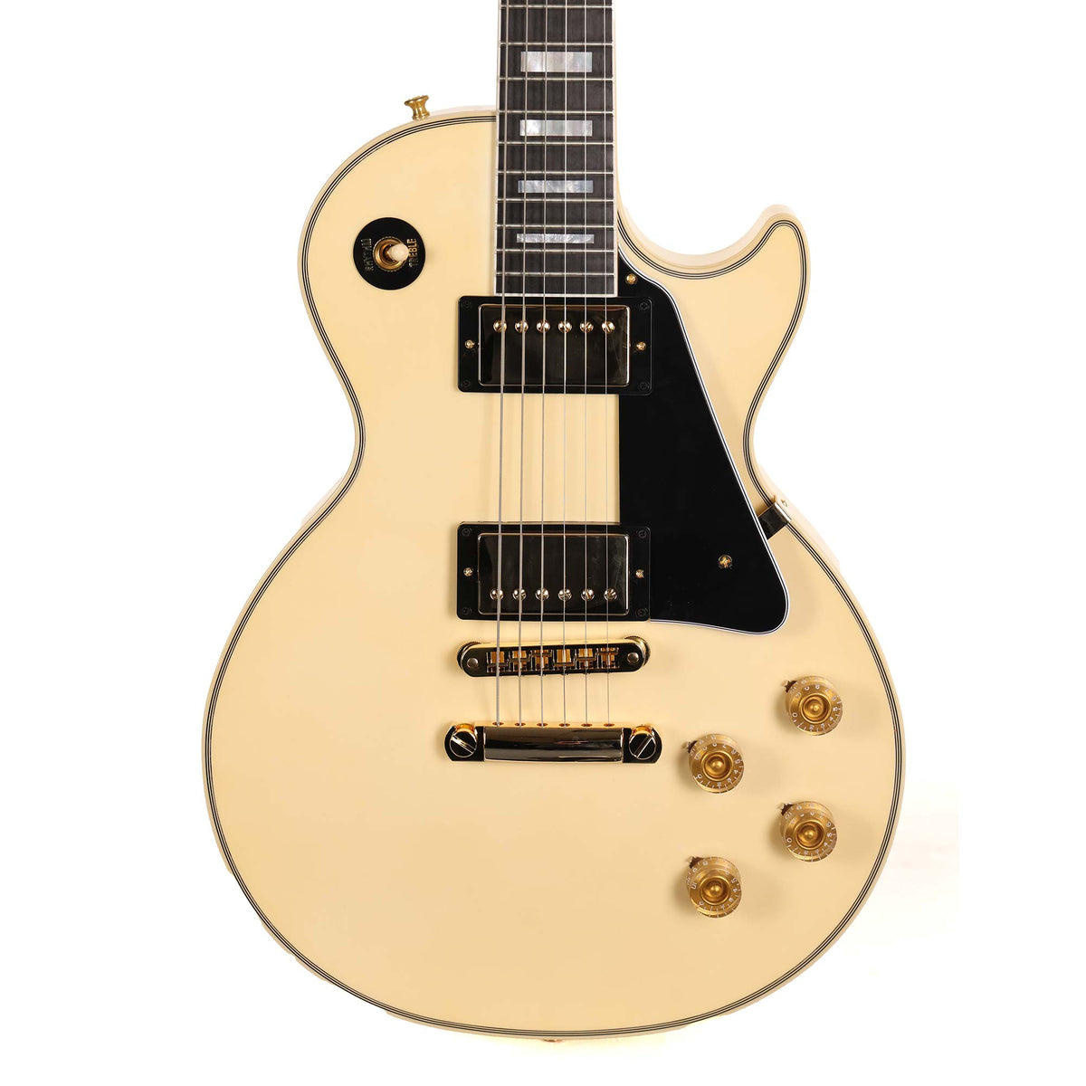 Gibson Custom Shop Les Paul Custom VOS Alpine White V3 Neck — 1