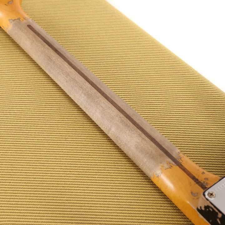 Fender Custom Shop 1957 HS Stratocaster Hacksaw Relic Super Faded Aged Black Masterbuilt Kyle McMillin