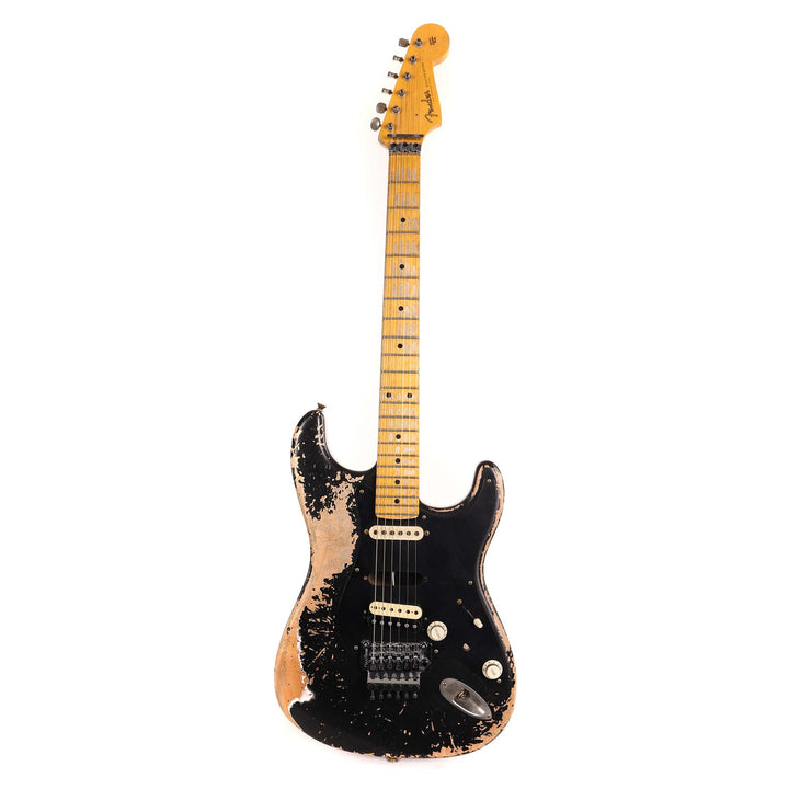Fender Custom Shop 1957 HS Stratocaster Hacksaw Relic Super Faded Aged Black Masterbuilt Kyle McMillin
