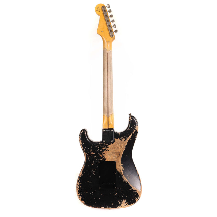 Fender Custom Shop 1957 HS Stratocaster Hacksaw Relic Super Faded Aged Black Masterbuilt Kyle McMillin
