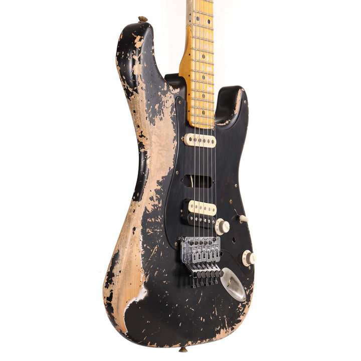 Fender Custom Shop 1957 HS Stratocaster Hacksaw Relic Super Faded Aged Black Masterbuilt Kyle McMillin