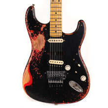 Fender Custom Shop 1957 HS Stratocaster Hacksaw Relic Black over Hot Rod Red Masterbuilt Kyle McMillin