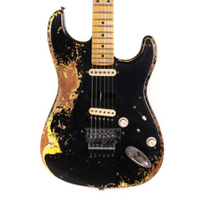 Fender Custom Shop 1957 HS Stratocaster Hacksaw Relic Black over Graffiti Yellow Masterbuilt Kyle McMillin