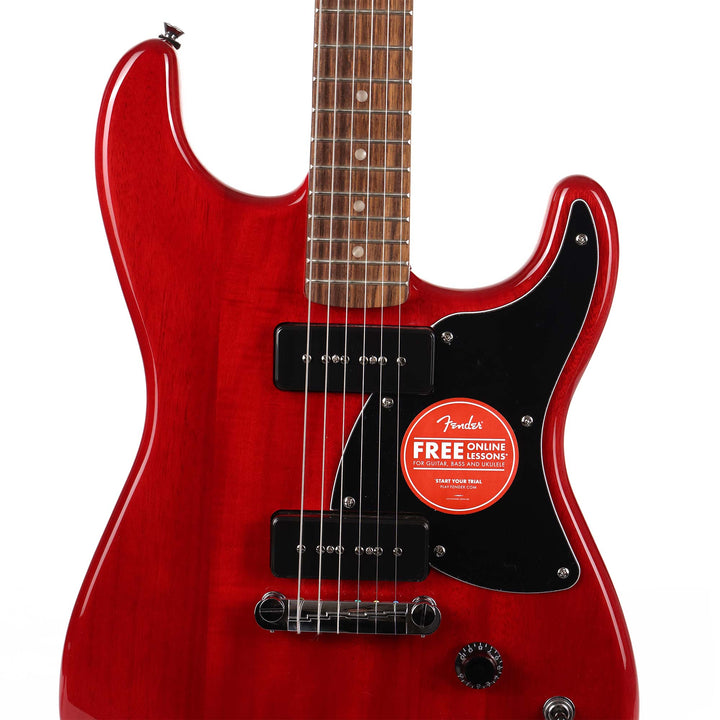 Squier Paranormal Strat-o-Sonic Crimson Red Transparent