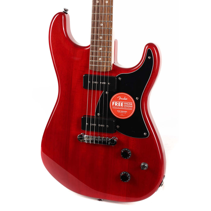 Squier Paranormal Strat-o-Sonic Crimson Red Transparent