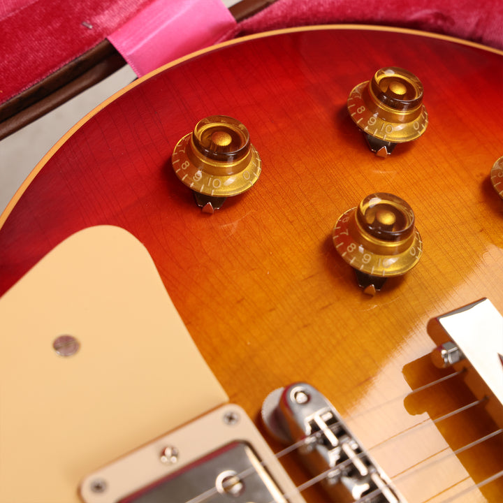 Gibson Custom Shop 1958 EZ Feel Les Paul Reissue Made 2 Measure Factory Burst Light Aged Used