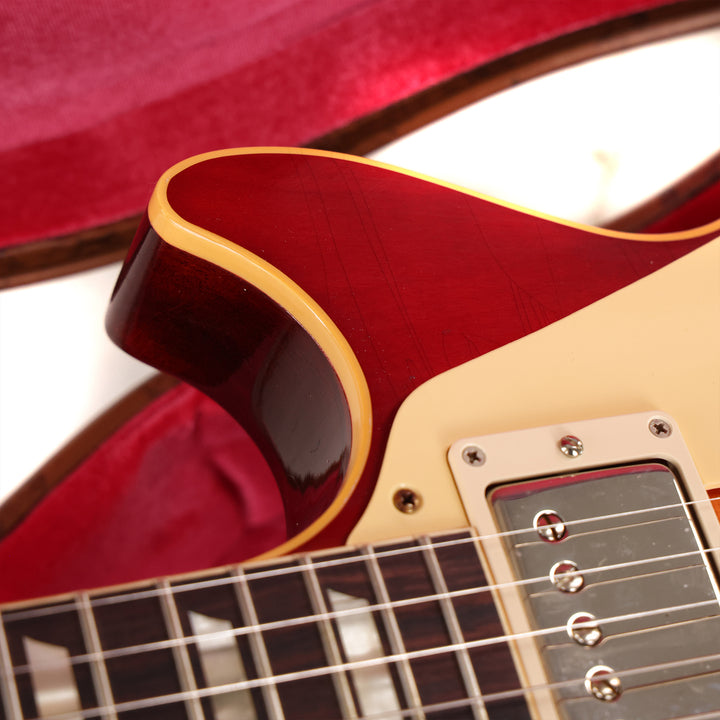 Gibson Custom Shop 1958 EZ Feel Les Paul Reissue Made 2 Measure Factory Burst Light Aged Used