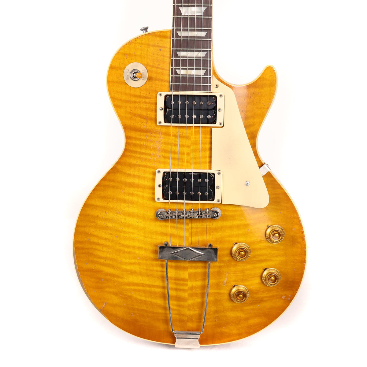 Gibson Custom Shop 1959 "EZ Feel" Les Paul Reissue Made 2 Measure Dirty Lemon Heavy Aged — 1