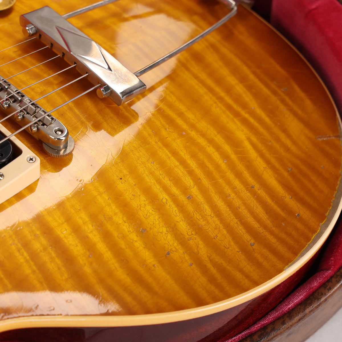 Gibson Custom Shop 1959 "EZ Feel" Les Paul Reissue Made 2 Measure Dirty Lemon Heavy Aged — 8