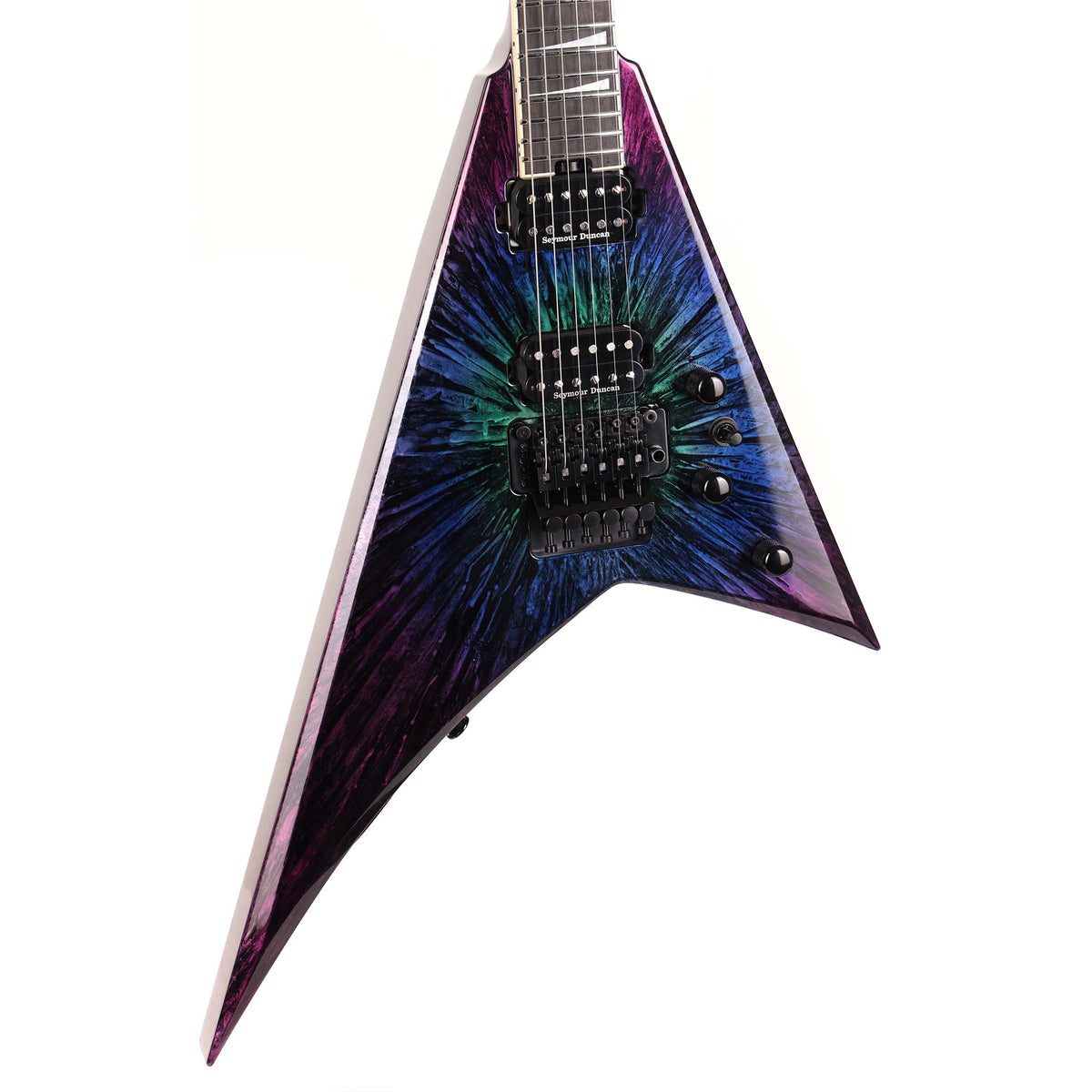 Jackson Custom Shop RR Rhoads Nitro Eerie Dess Swirl — 5