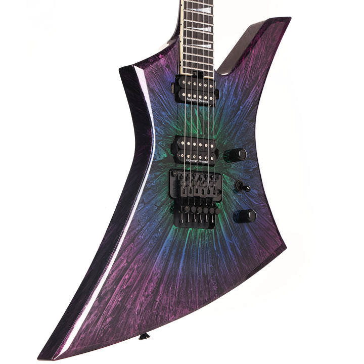 Jackson Custom Shop Kelly Nitro Eerie Dess Swirl