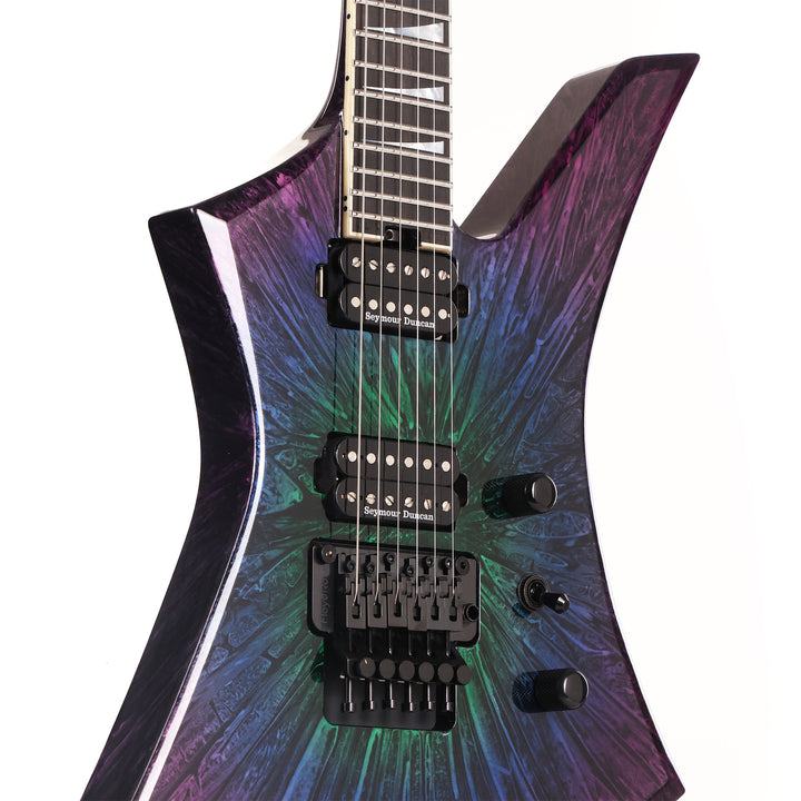 Jackson Custom Shop Kelly Nitro Eerie Dess Swirl