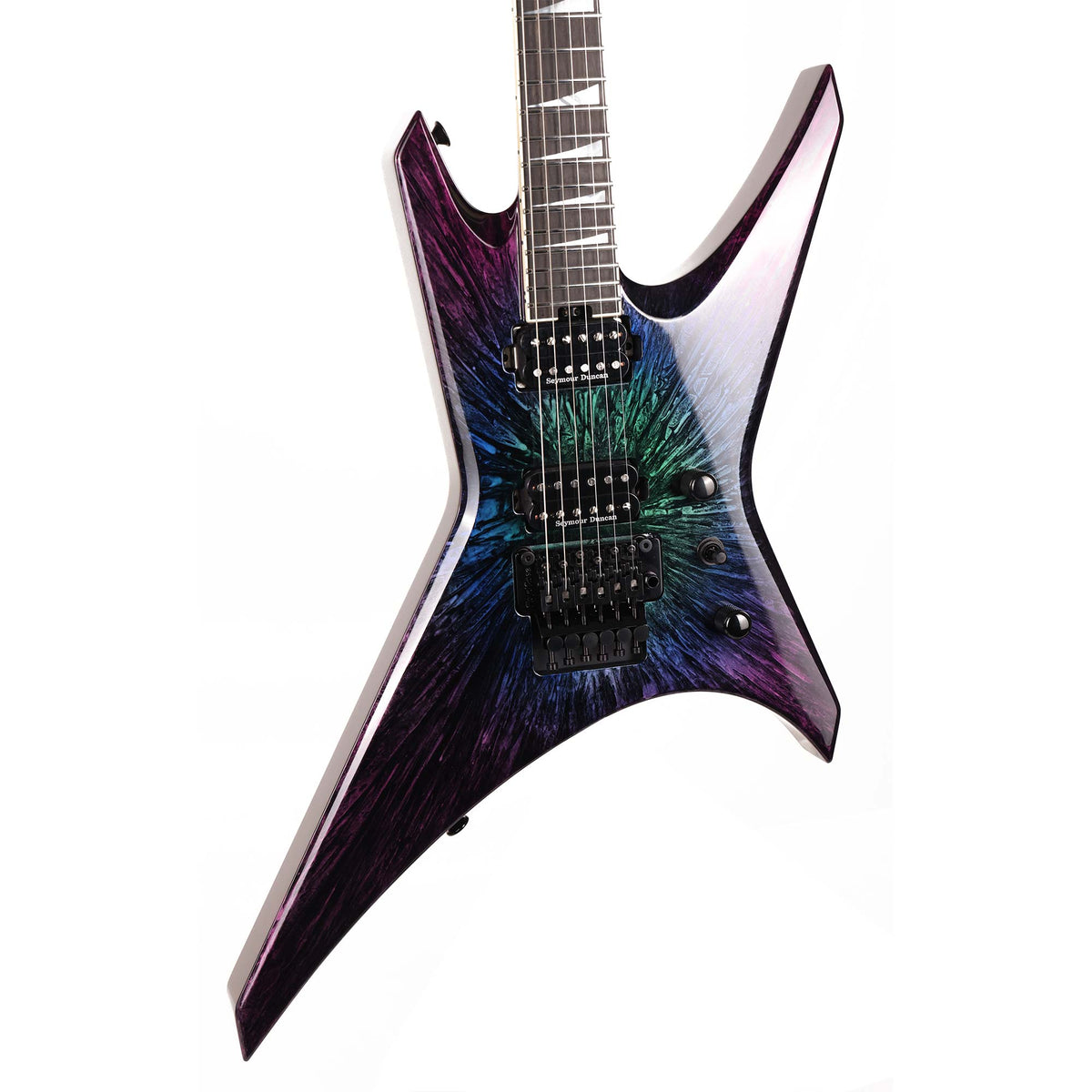 Jackson Custom Shop Warrior Nitro Eerie Dess Swirl — 5