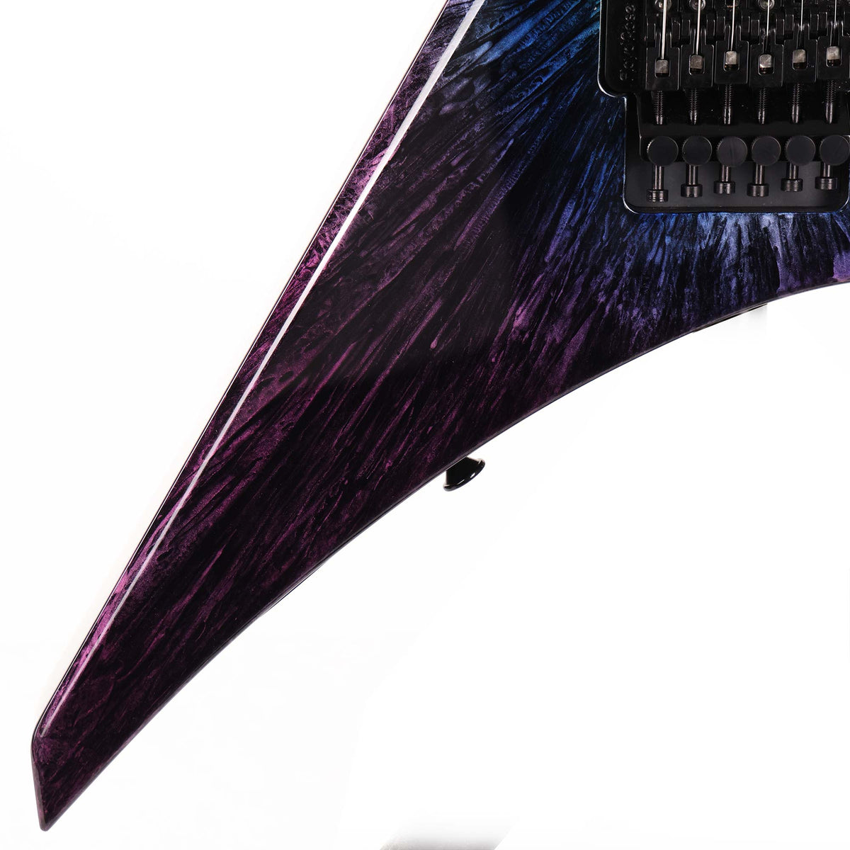 Jackson Custom Shop Warrior Nitro Eerie Dess Swirl — 8