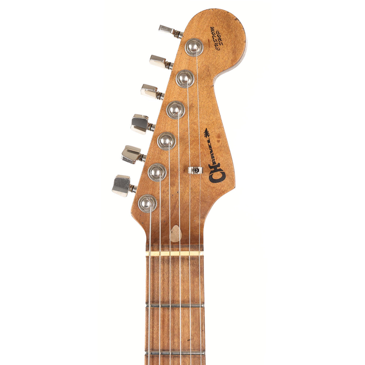 Charvel Custom Shop Nitro Aged So-Cal HSH Graffiti Yellow — 9