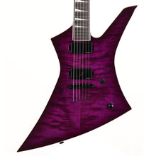 Jackson Custom Shop Kelly Transparent Purple Burst Quilt Top