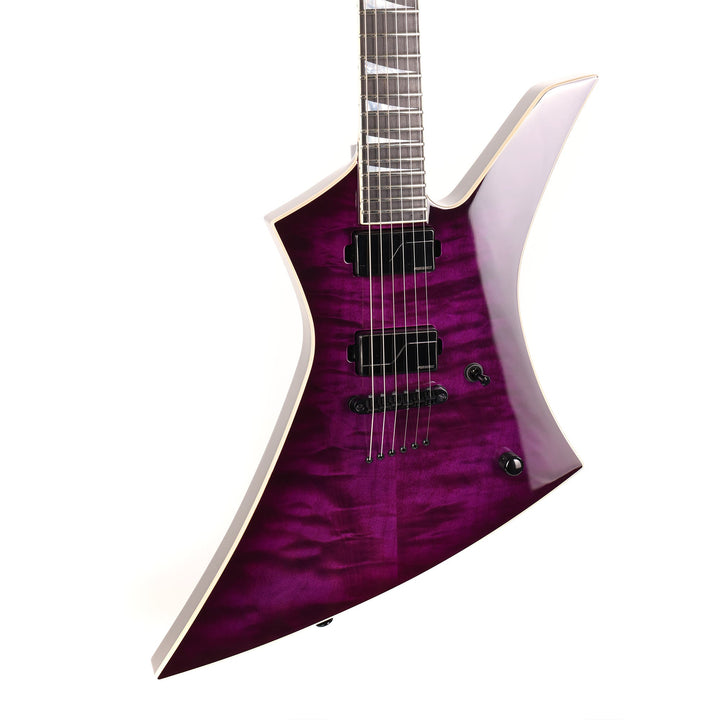 Jackson Custom Shop Kelly Transparent Purple Burst Quilt Top
