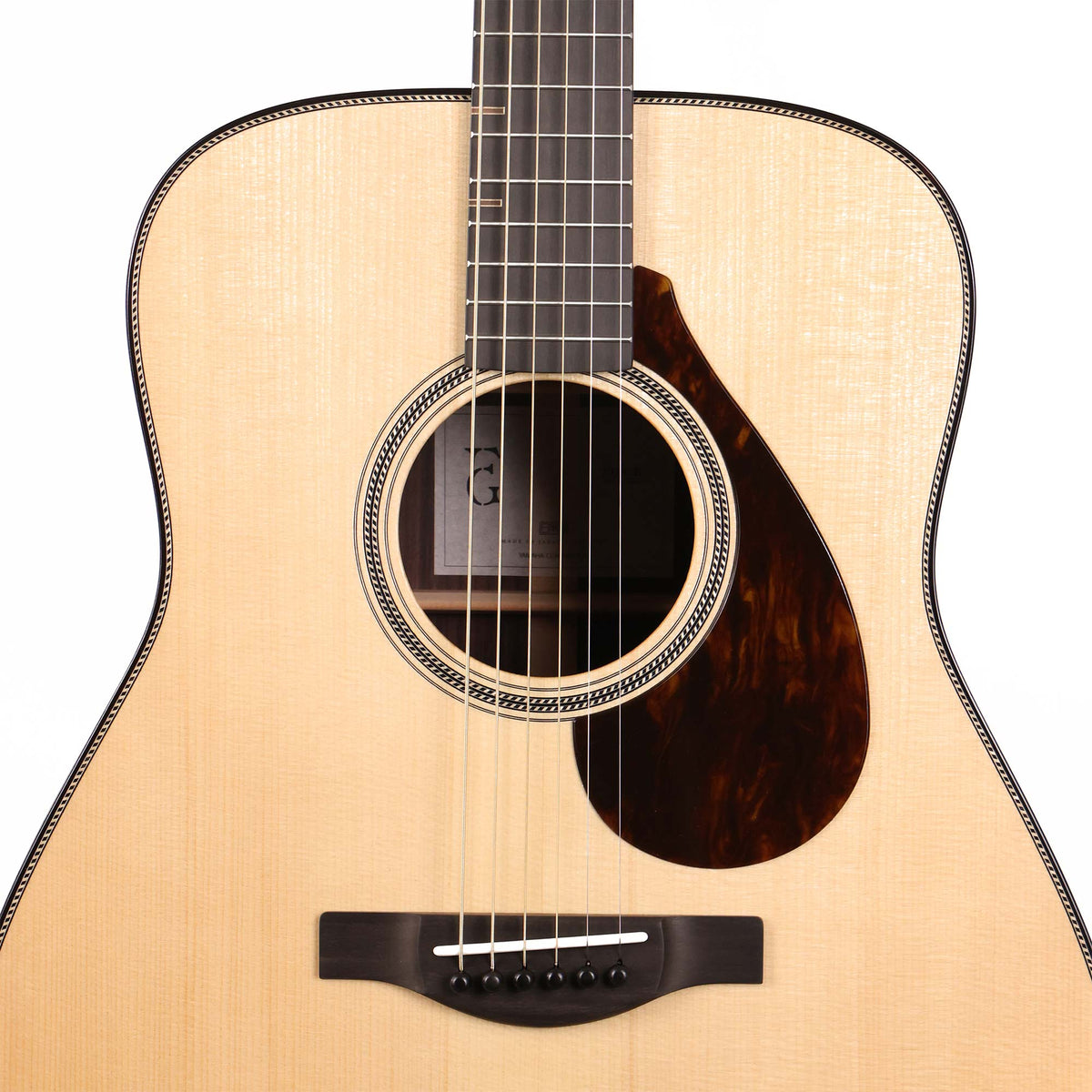 Yamaha FG9 R Acoustic Guitar Natural — 4