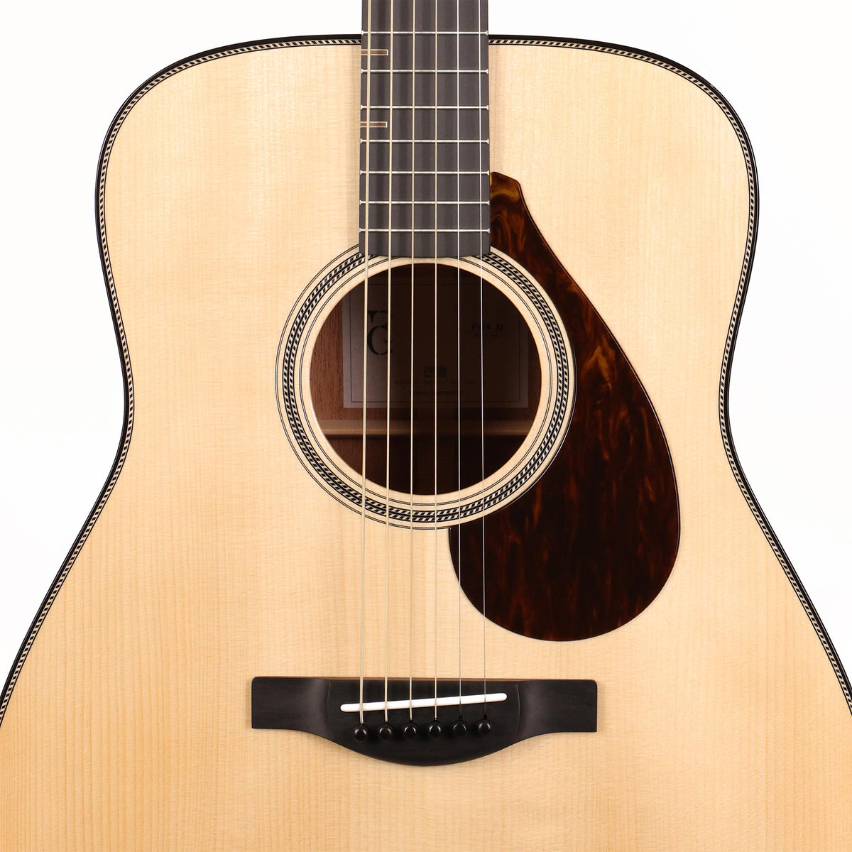 Yamaha FG9 M Acoustic Guitar Natural Used — 4