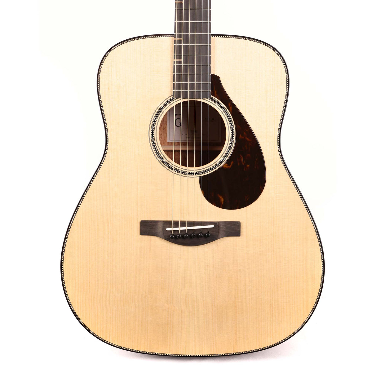 Yamaha FG9 M Acoustic Guitar Natural — 1