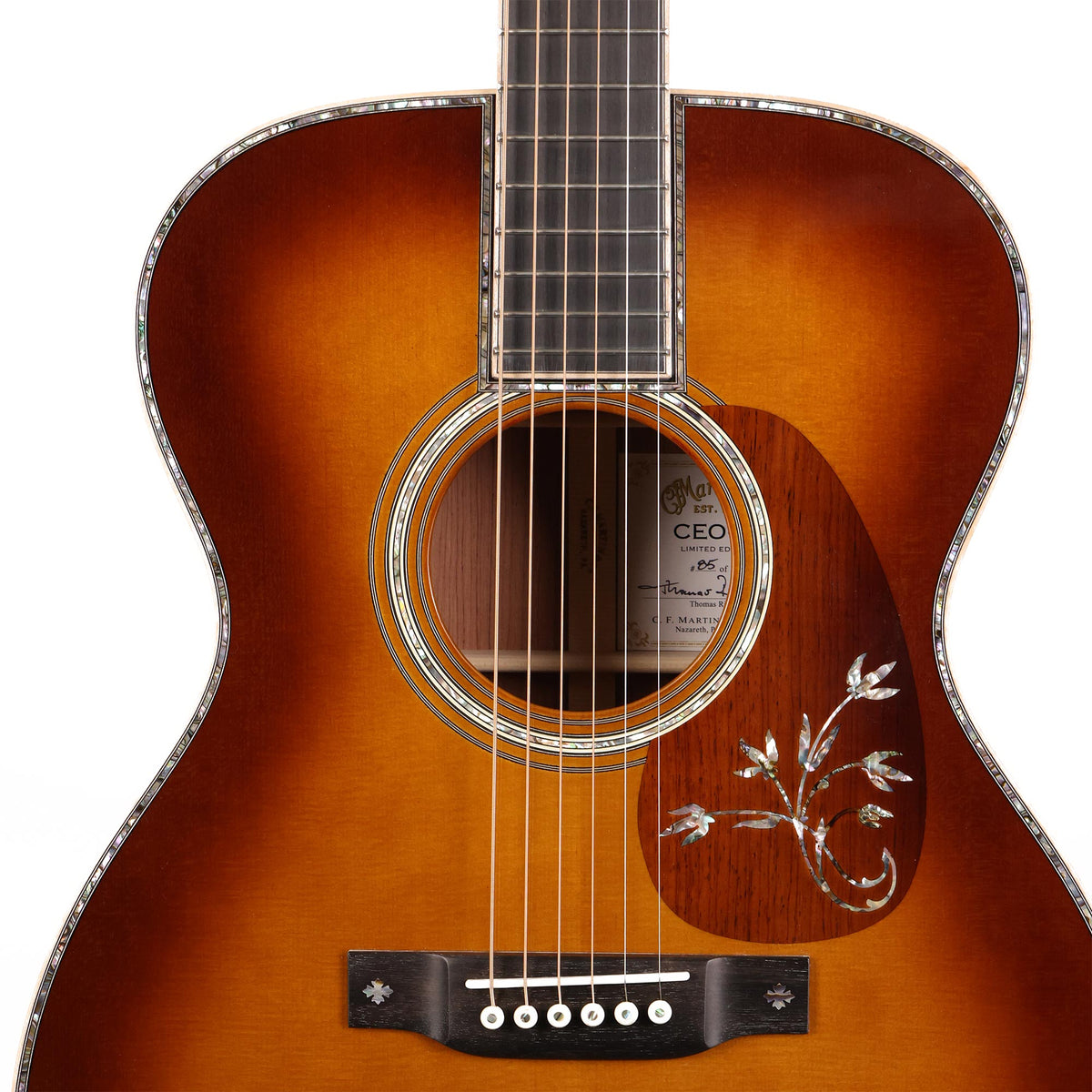 Martin Limited Edition CEO-10 Acoustic 1933 Ambertone — 4