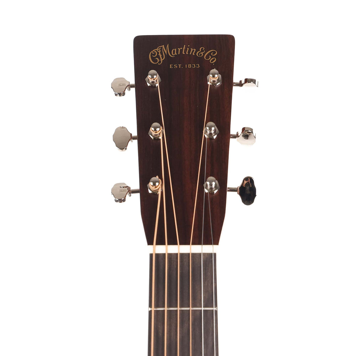 Martin D-28 Satin Acoustic Guitar Amberburst — 7