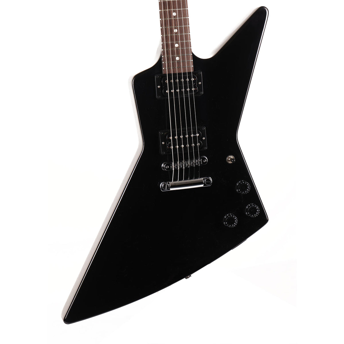 Gibson 80s Explorer Guitar Ebony 2024 | The Music Zoo