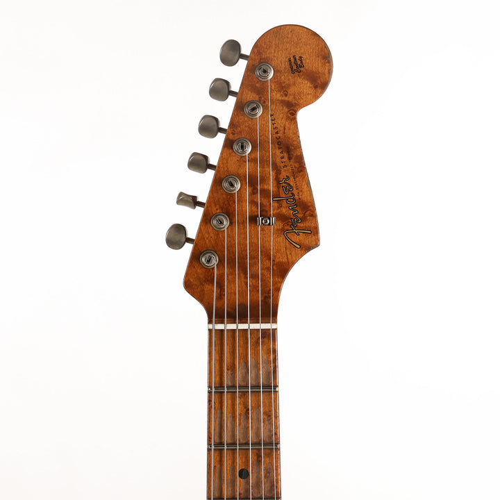 Fender Custom Shop 50s Stratocaster Heavy Relic Black over Violin Burst Masterbuilt Kyle McMillin