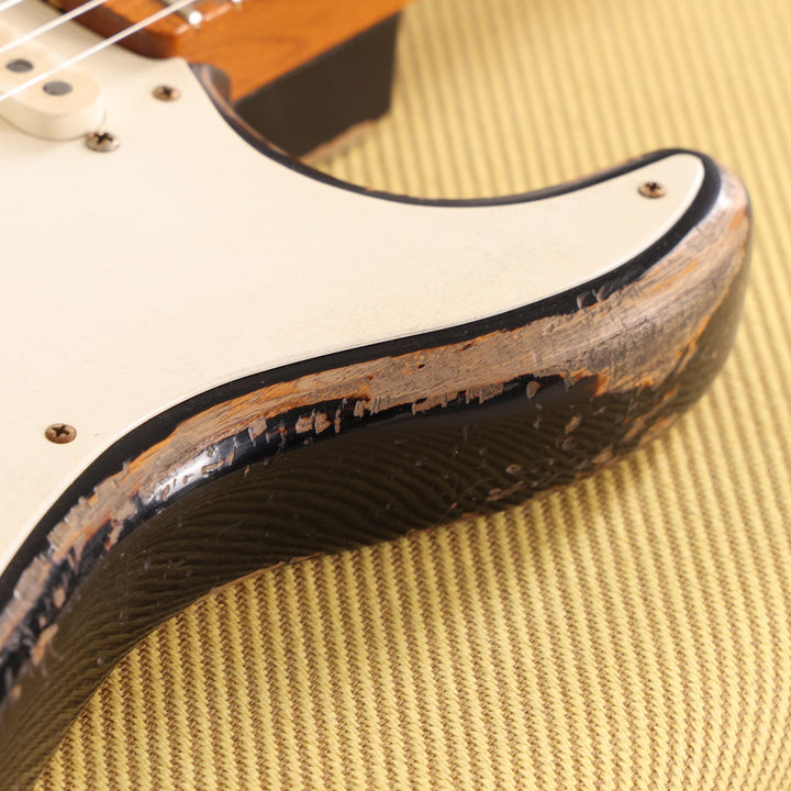 Fender Custom Shop 1955 Roasted Stratocaster Ultimate Relic 2-Tone Sunburst Masterbuilt Greg Fessler