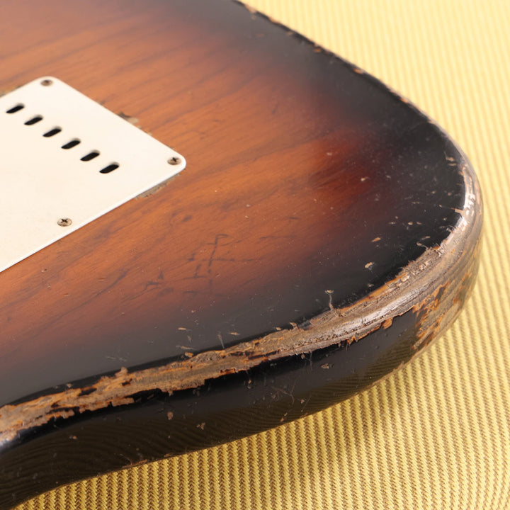 Fender Custom Shop 1955 Roasted Stratocaster Ultimate Relic 2-Tone Sunburst Masterbuilt Greg Fessler