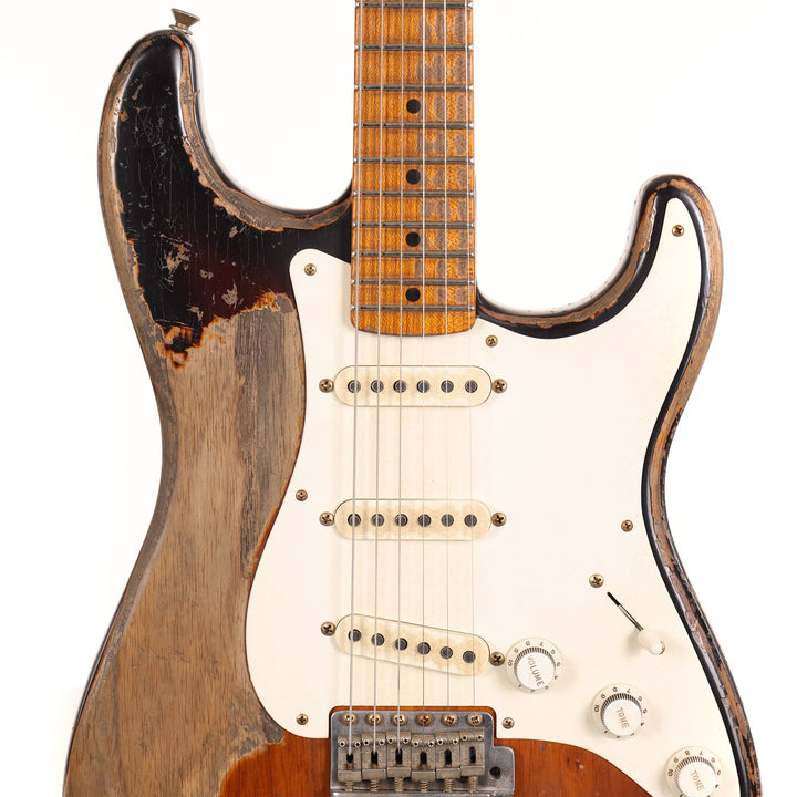Fender Custom Shop 1955 Roasted Stratocaster Ultimate Relic 2-Tone Sunburst Masterbuilt Greg Fessler