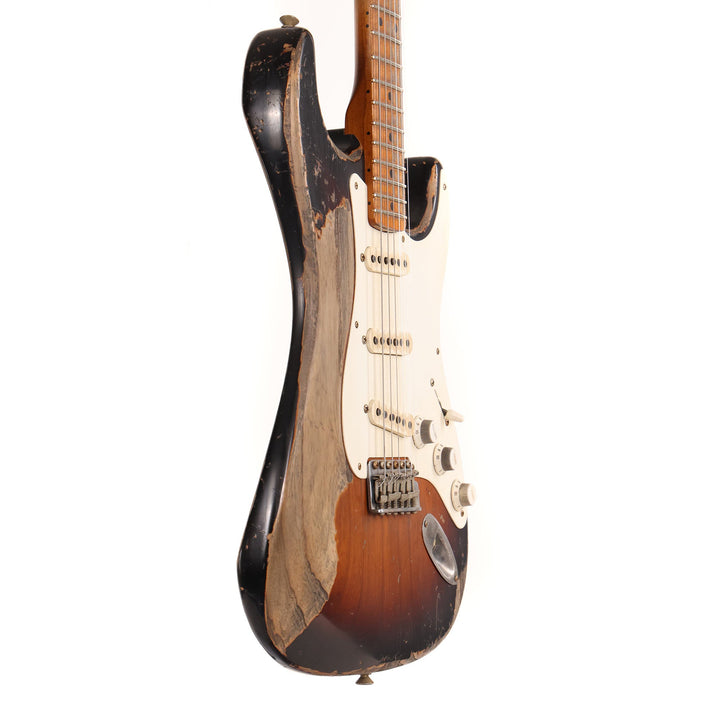 Fender Custom Shop 1955 Roasted Stratocaster Ultimate Relic 2-Tone Sunburst Masterbuilt Greg Fessler