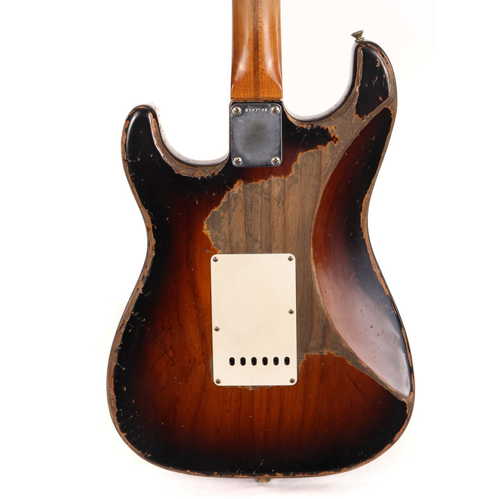 Fender Custom Shop 1955 Roasted Stratocaster Ultimate Relic 2-Tone Sunburst Masterbuilt Greg Fessler