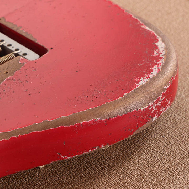 Fender Custom Shop 1962 Roasted Stratocaster Ultimate Relic Torino Red Masterbuilt Andy Hicks