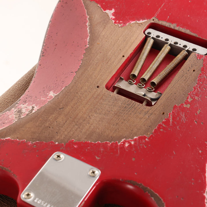 Fender Custom Shop 1962 Roasted Stratocaster Ultimate Relic Torino Red Masterbuilt Andy Hicks