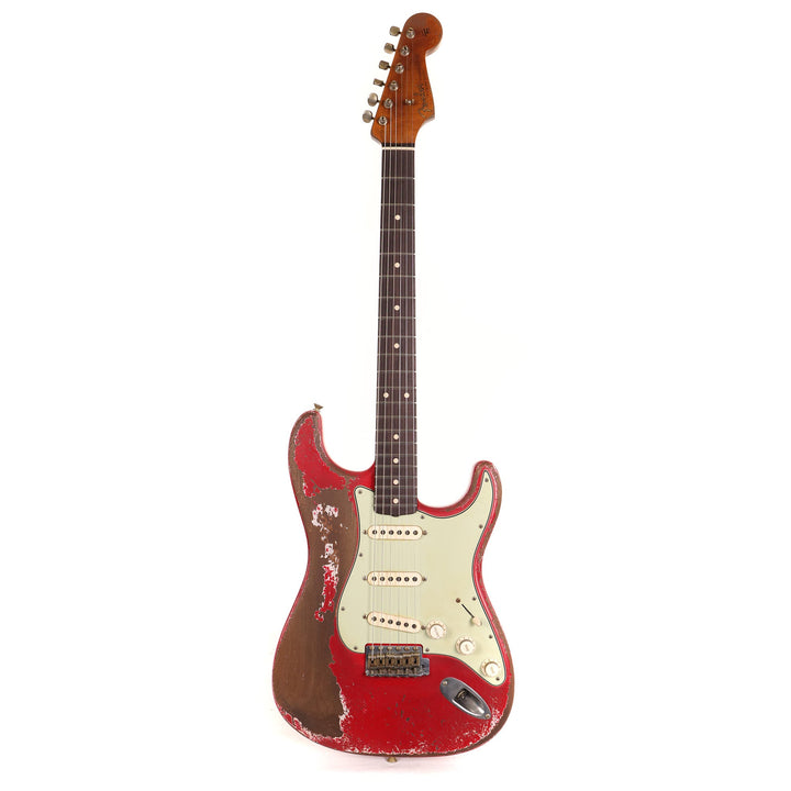 Fender Custom Shop 1962 Roasted Stratocaster Ultimate Relic Torino Red Masterbuilt Andy Hicks