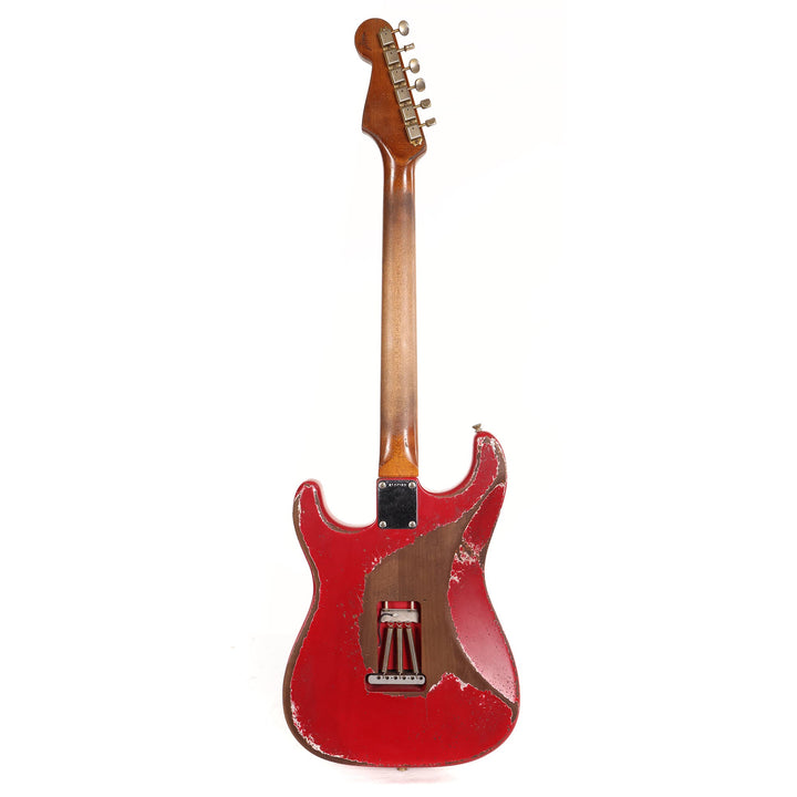 Fender Custom Shop 1962 Roasted Stratocaster Ultimate Relic Torino Red Masterbuilt Andy Hicks