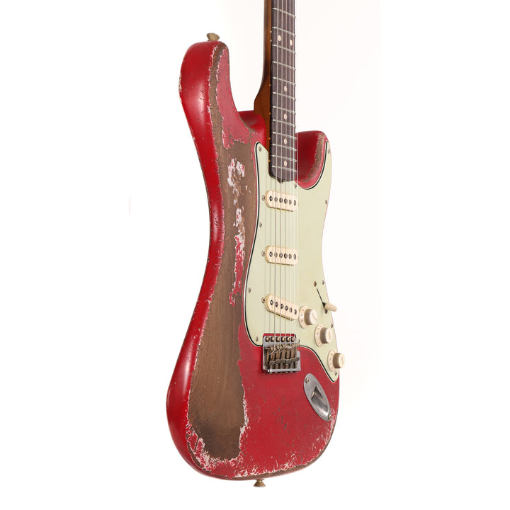 Fender Custom Shop 1962 Roasted Stratocaster Ultimate Relic Torino Red Masterbuilt Andy Hicks