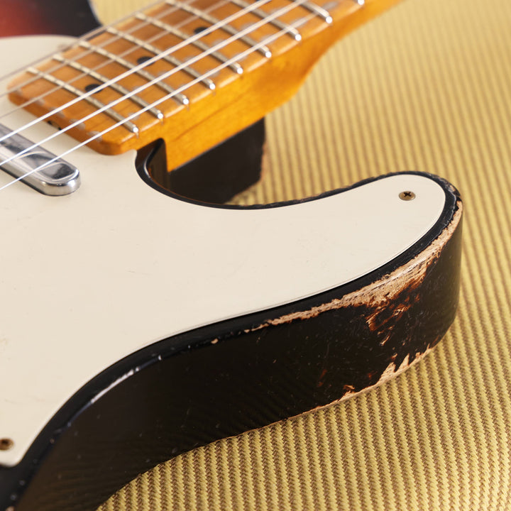 Fender Custom Shop 1955 Telecaster Masterbuilt Andy Hicks Heavy Relic 2-Tone Sunburst