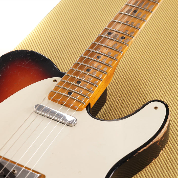 Fender Custom Shop 1955 Telecaster Masterbuilt Andy Hicks Heavy Relic 2-Tone Sunburst