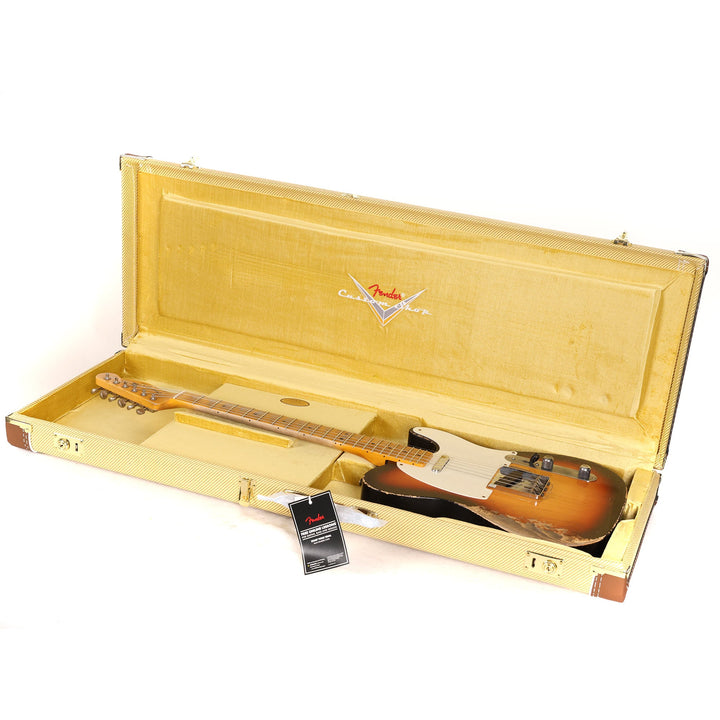 Fender Custom Shop 1955 Telecaster Masterbuilt Andy Hicks Heavy Relic 2-Tone Sunburst