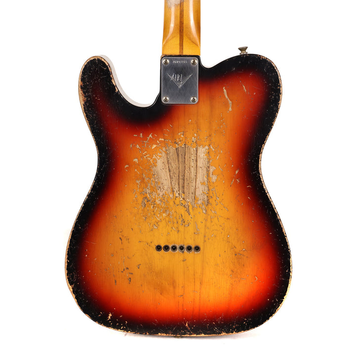 Fender Custom Shop 1955 Telecaster Masterbuilt Andy Hicks Heavy Relic 2-Tone Sunburst