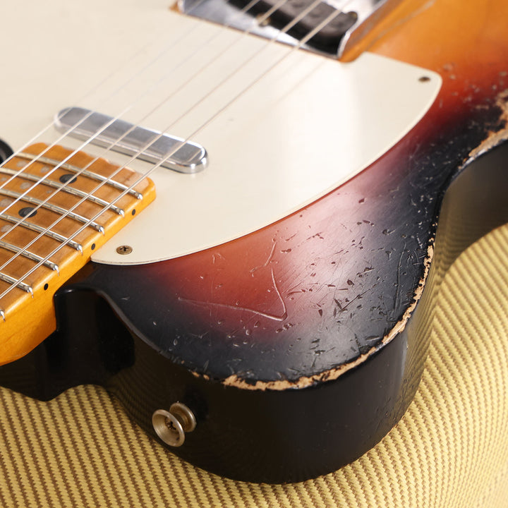 Fender Custom Shop 1955 Telecaster Masterbuilt Andy Hicks Heavy Relic 2-Tone Sunburst