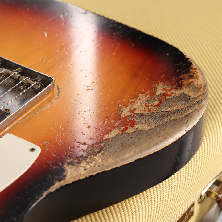 Fender Custom Shop 1955 Telecaster Masterbuilt Andy Hicks Heavy Relic 2-Tone Sunburst