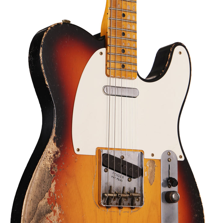 Fender Custom Shop 1955 Telecaster Masterbuilt Andy Hicks Heavy Relic 2-Tone Sunburst